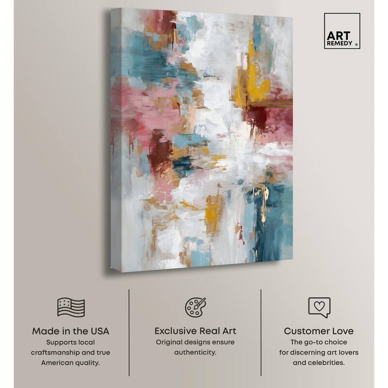 Warmth and cool II Canvas by Art Remedy, Gallery Wrapped