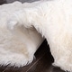 preview thumbnail 162 of 201, SAFAVIEH Handmade Natural Sheepskin Leanca 3.4-inch Thick Rug