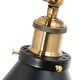 preview thumbnail 10 of 21, Carbon Loft Modern Black Gold Swing Arm Lights Wall Sconces for Bedroom