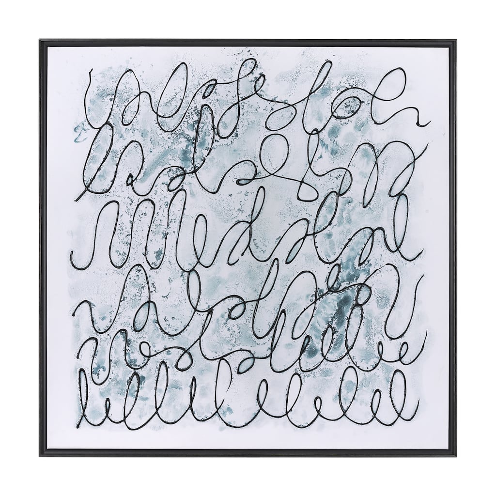 Story Telling Framed Canvas Art Print