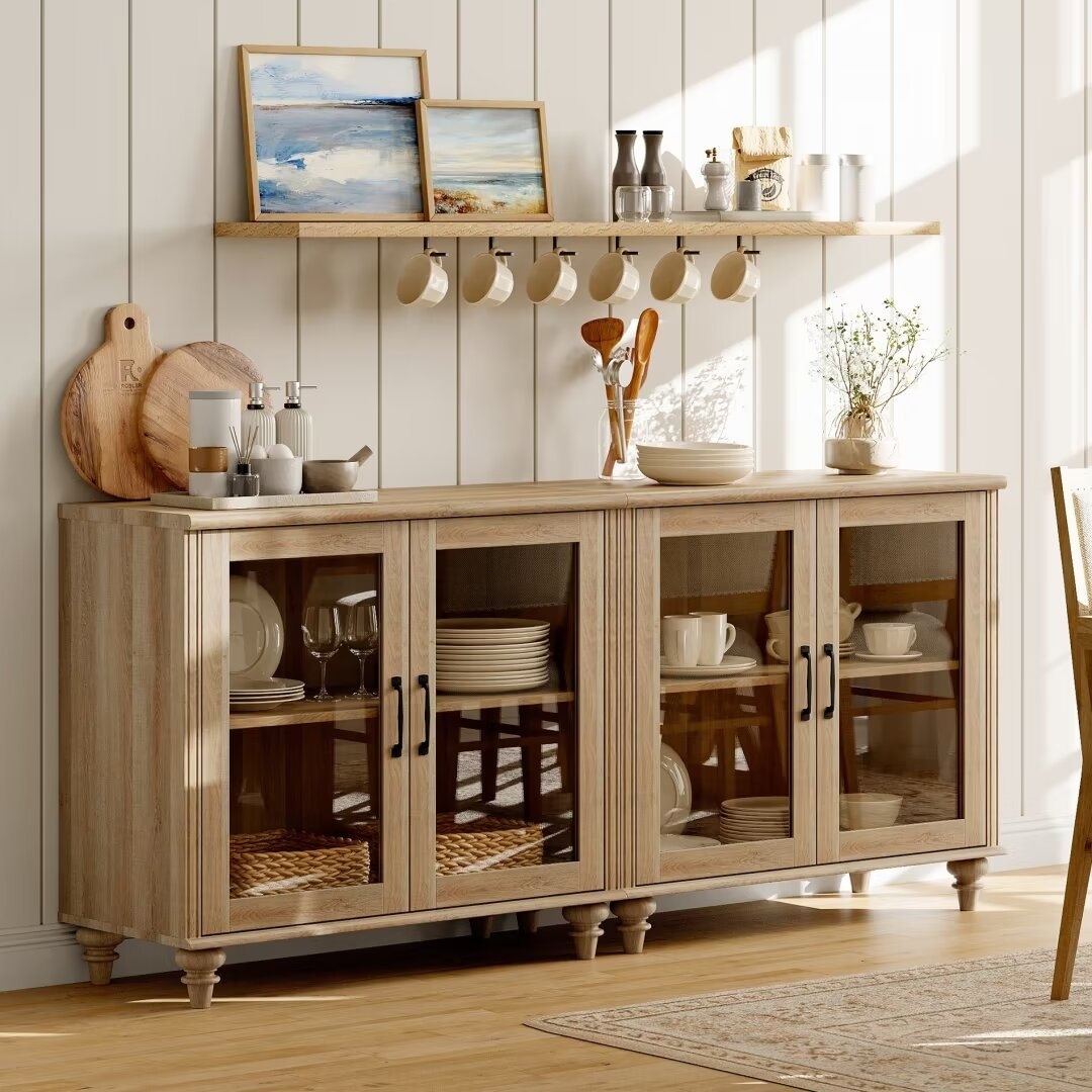 Display buffet hot sale cabinet