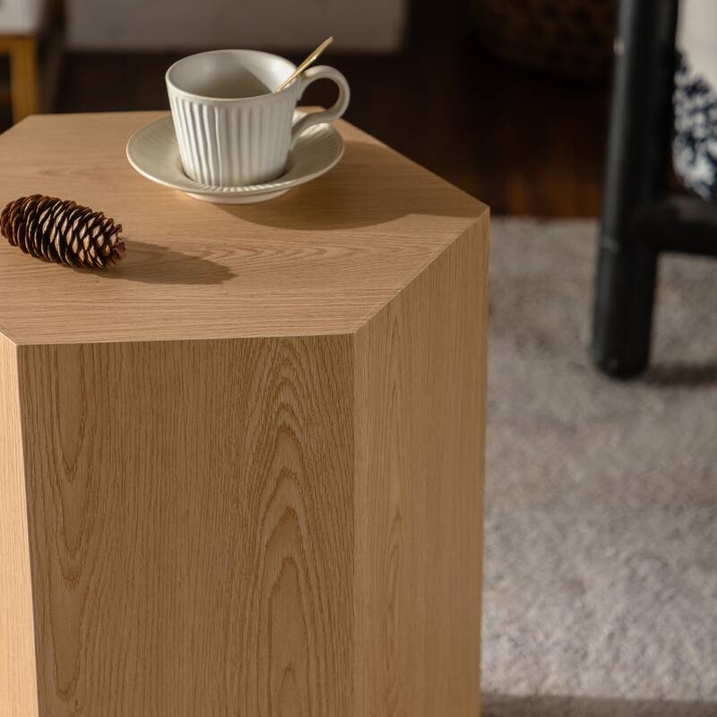 Modern Fully Assembled End Table for Small Spaces