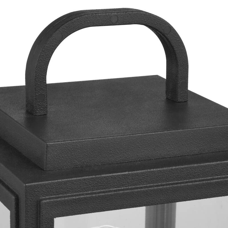 Grandbury Collection One-Light Post Lantern with DURASHIELD - 12.600" x 15.750" x 9.840"