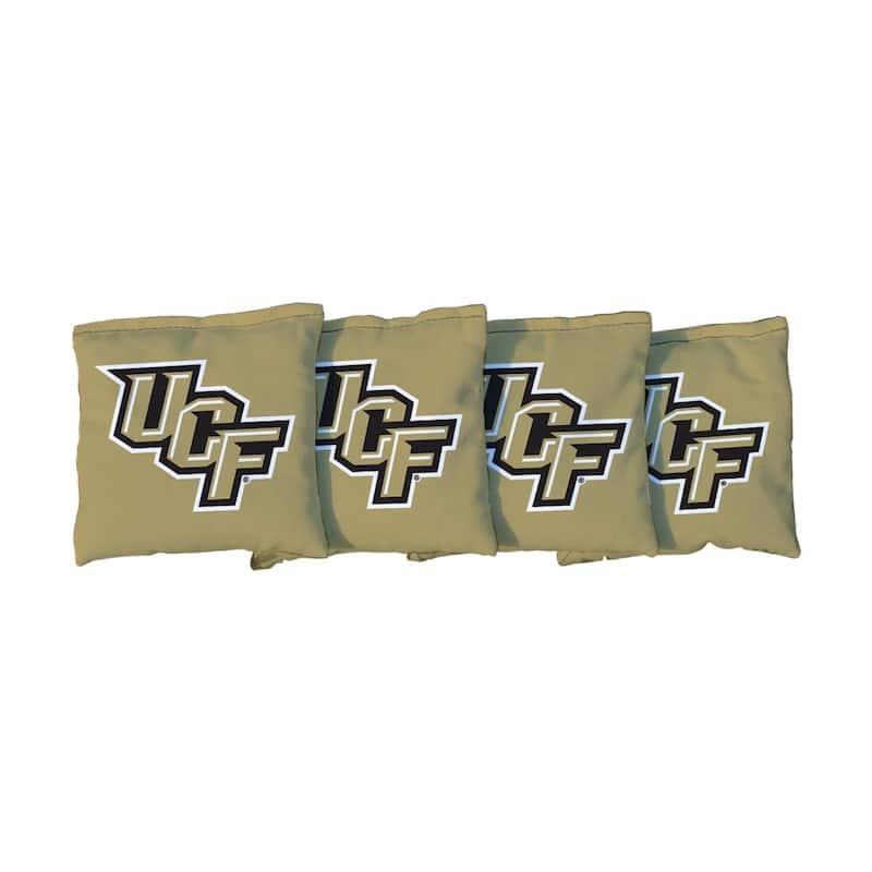 University of Central Florida UCF Knights Gold Cornhole Bags - Corn Filled