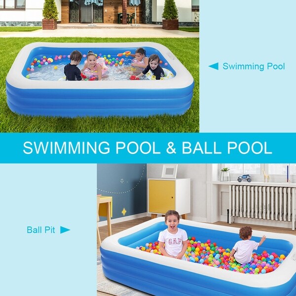 inflatable family pool