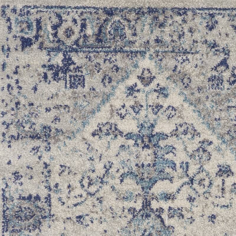 HomeRootsFloral Medallion Transitional Rectangle Area Rug - 48' X '24' X '0.5