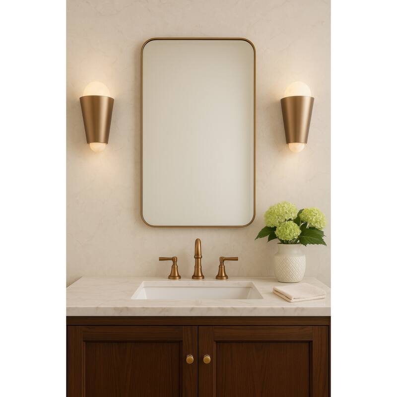 Varaluz Rock On 2-Light Wall Sconce - Brontourage/Matte Black