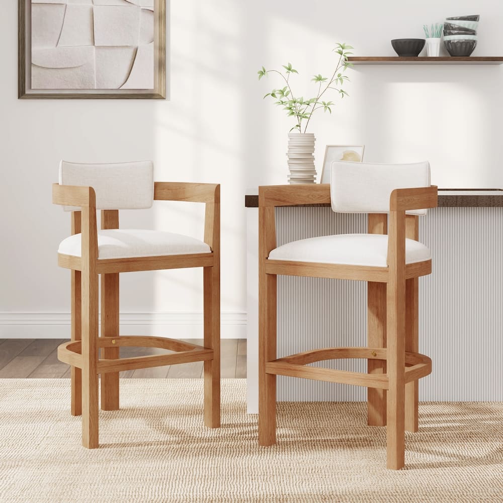 Christopher Knight Home Maribel Upholstered Counter/Bar Stools (Set of 2)