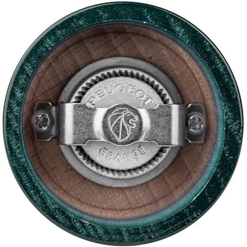 Peugeot Bistro Pepper Mill Forest Green 10cm-4in