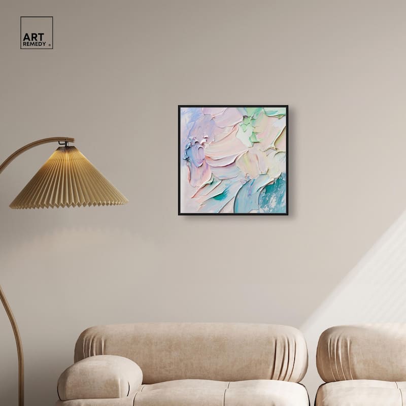 Flowing Mousse I Canvas by Art Remedy