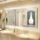 preview thumbnail 82 of 192, KIOTEE Modern Metal Frame Wall Mounted Bathroom Vanity Mirror with 5-year warranty