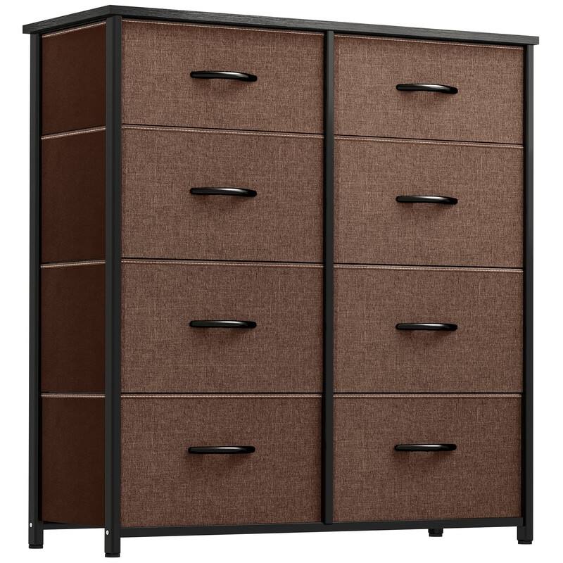Fabric Dresser Large Capacity - Coffee