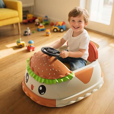 12V Kids Ride On Electric Bumper Car W/Parents Control