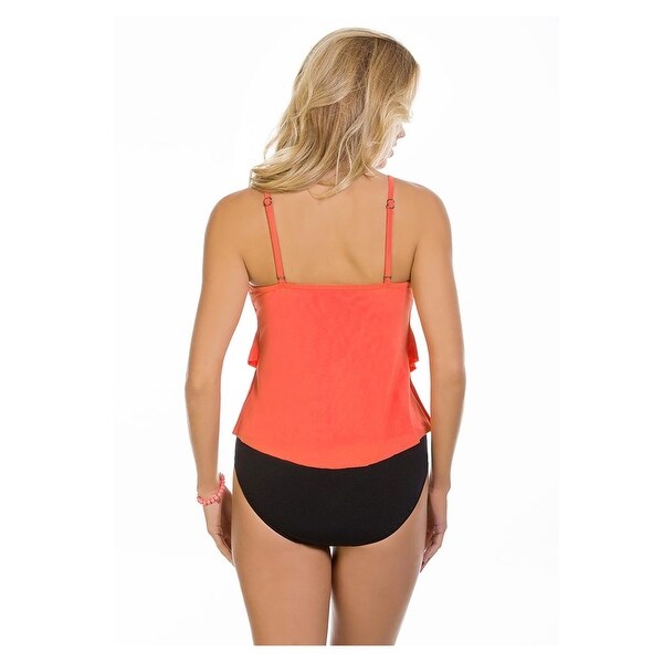 magisculpt tiered ruffle swimsuit