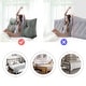 preview thumbnail 15 of 182, WOWMAX Large Reading Wedge Headboard Pillow for Bed Rest Back Support