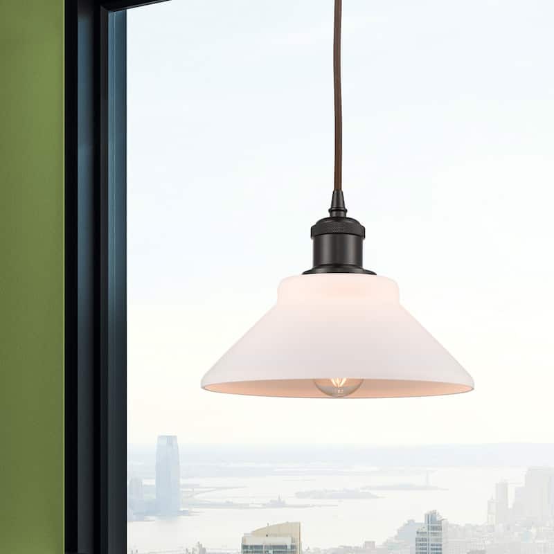 Innovations Lighting Orwell 9" Wide Mini Pendant - Cord Suspension