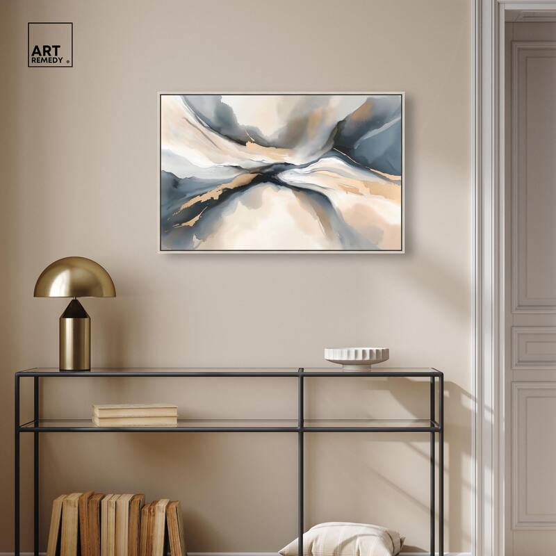 Dynamic Swirls I Canvas by Art Remedy