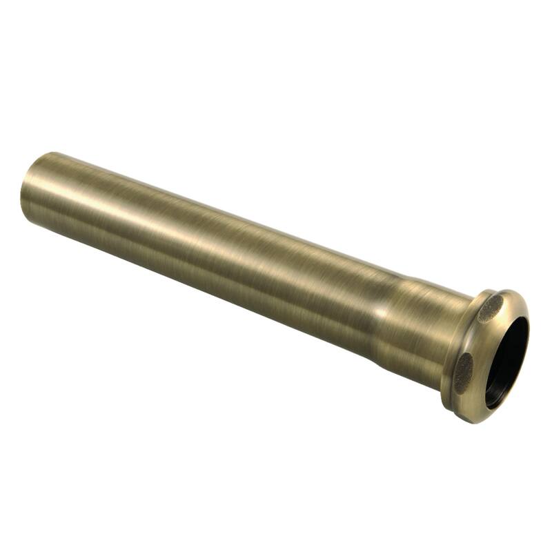 Kingston Brass Century 1-1/4" x 8" Brass Slip Joint Tailpiece Extension Tube - Antique Brass