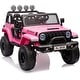 preview thumbnail 11 of 18, 24V 7AH Kids Ride on Truck Car 2 Seater Electric Vehicles for Toddles Pink