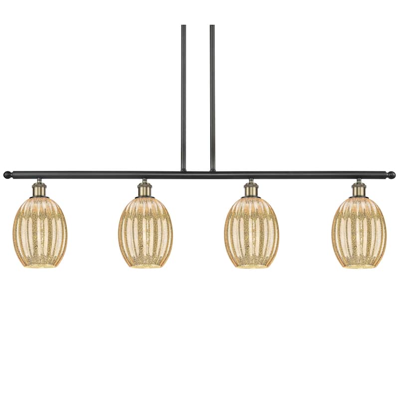 Innovations Lighting 516-4I-12-48 Preston Linear Preston 4 Light 48" - Black Antique Brass / Mercury