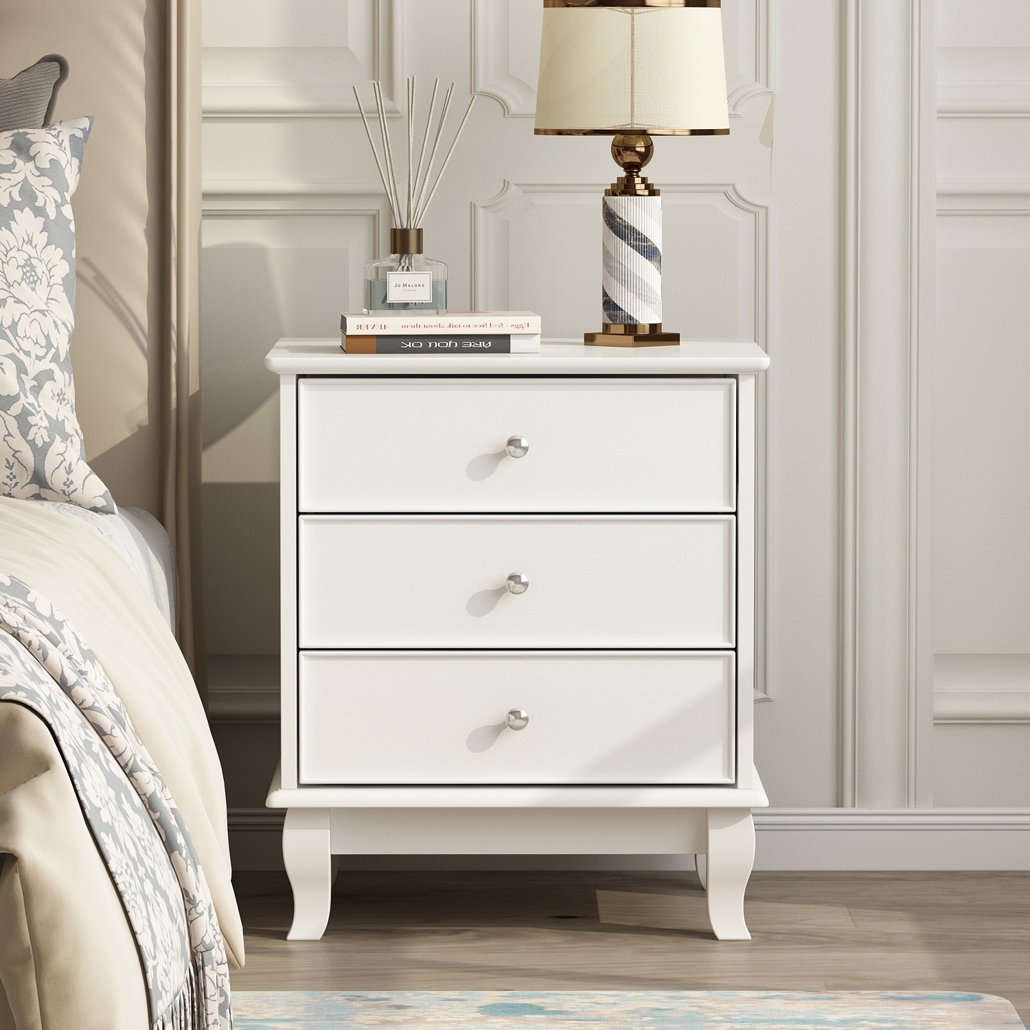 Lacquer nightstand store