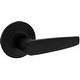 preview thumbnail 4 of 2, Kwikset Winston Reversible Non-Turning One-Sided Dummy Door Lever Matte Black
