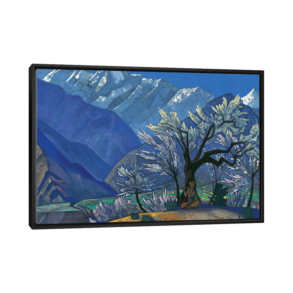 iCanvas "Krishna, 'Kulu' Series, 1929" by Nicholas Roerich Framed Canvas Print