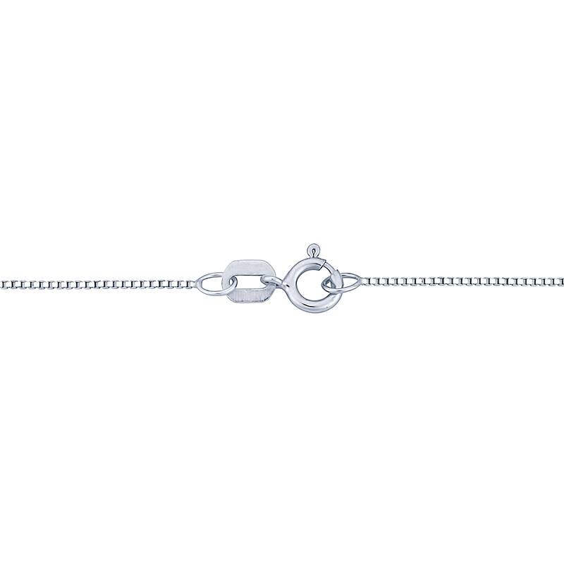 Auriya 14k Gold 1 1/3ctw Asscher Diamond Necklace (G-H, VS1-VS2)