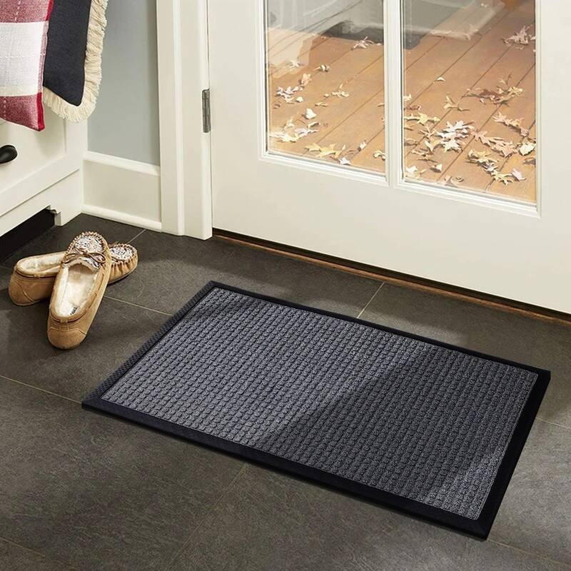 A1HC New Durable and Versatile Polypropylene Rubber Door Mat All Weather Inside Outside Door Mat
