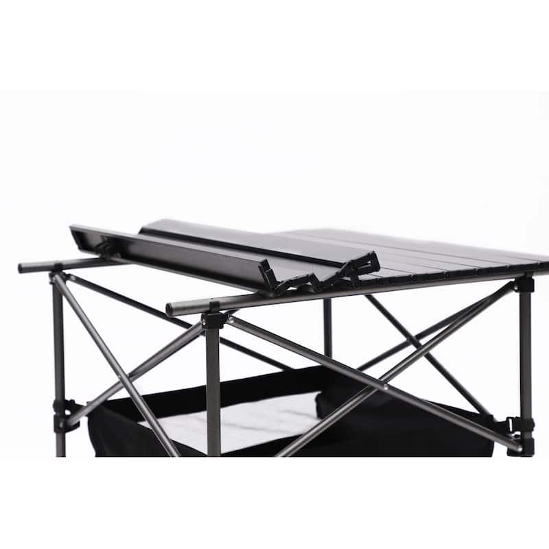 Set of 3, Folding Outdoor Table and Chair Set