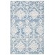 preview thumbnail 12 of 83, SAFAVIEH Handmade Metro Mizka French Country Wool Rug 4' x 6' - Blue/Ivory - Rectangle