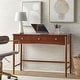 preview thumbnail 7 of 11, Lifestorey Linwood Desk Walnut