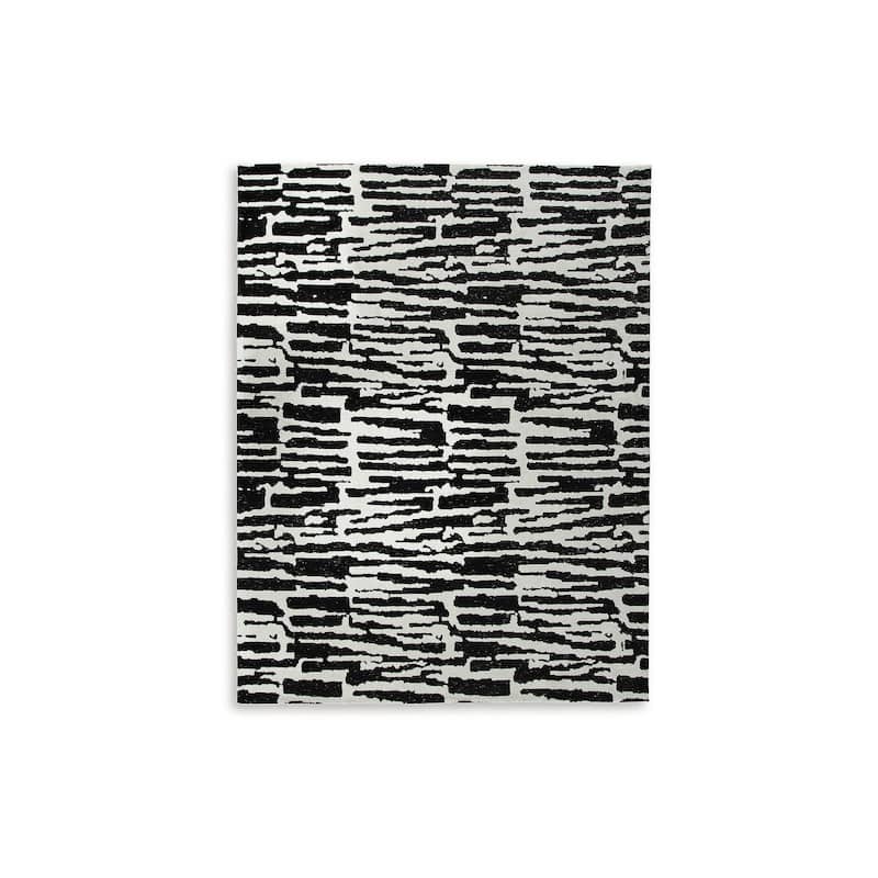 Signature Design by Ashley Bramshaw Black/Ivory Rug