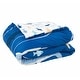 preview thumbnail 2 of 5, Kidz Mix Swimming Sharks Bed In A Bag, Twin Full - Blue