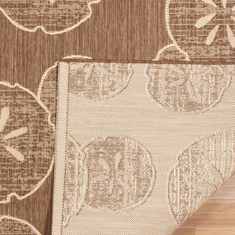 Disney Licensed Mickey Mouse Indoor Outdoor Flatweave Area Rug Tropical Surfing Polypropylene Coastal Accent Rug