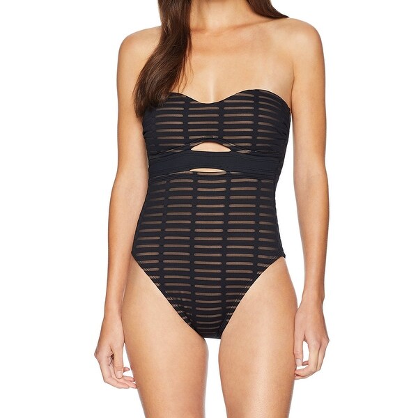kenneth cole bandeau swimsuit