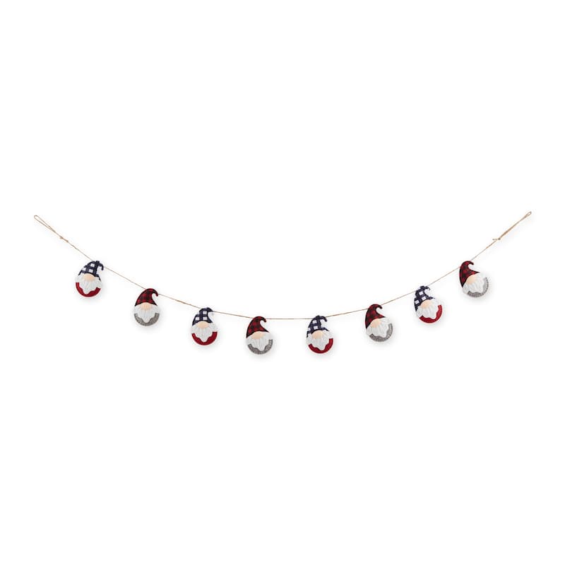 ShipDIM Inner Length - Garland, Gnome Santa