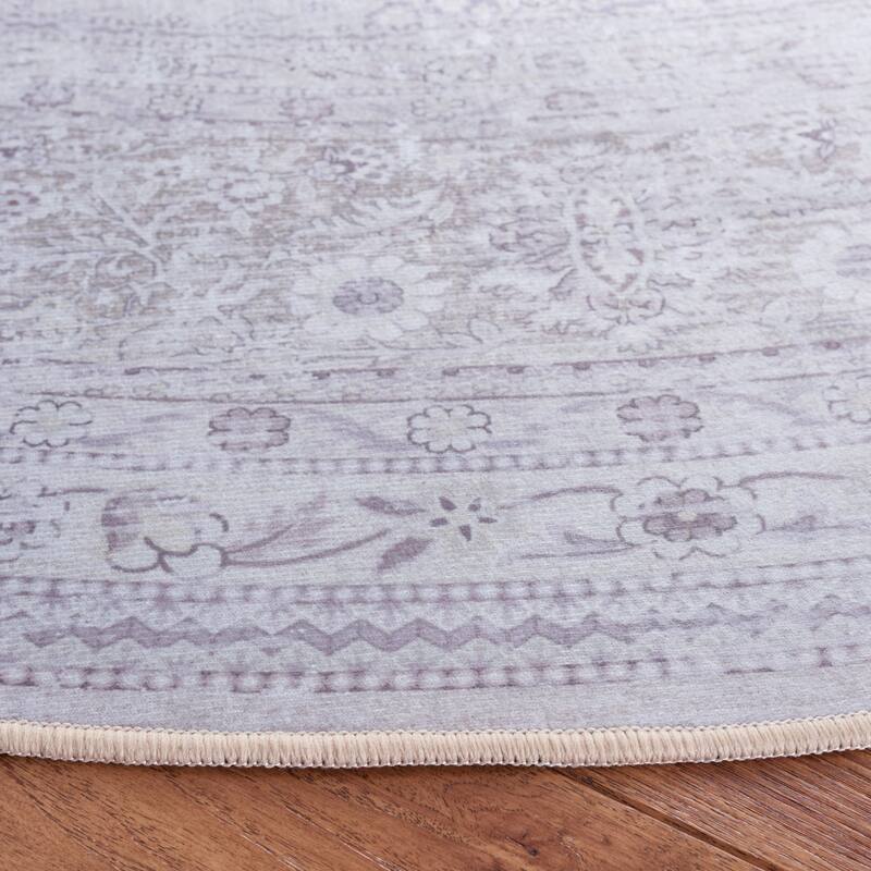 SAFAVIEH Tucson Machine Washable Slip Resistant Giouli Oriental Medallion