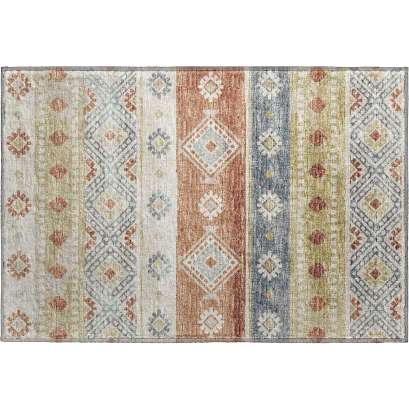 Premium Washable Super Soft Tribal Boho Mayfield Rug