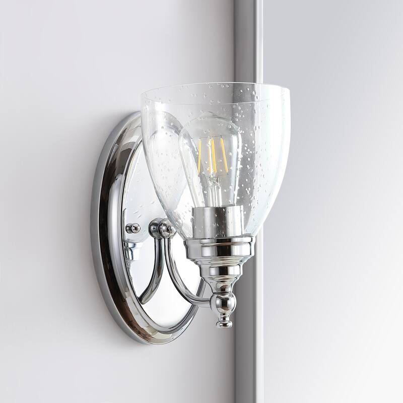 Magnolia Metal/Glass LED Vanity, by JONATHAN Y