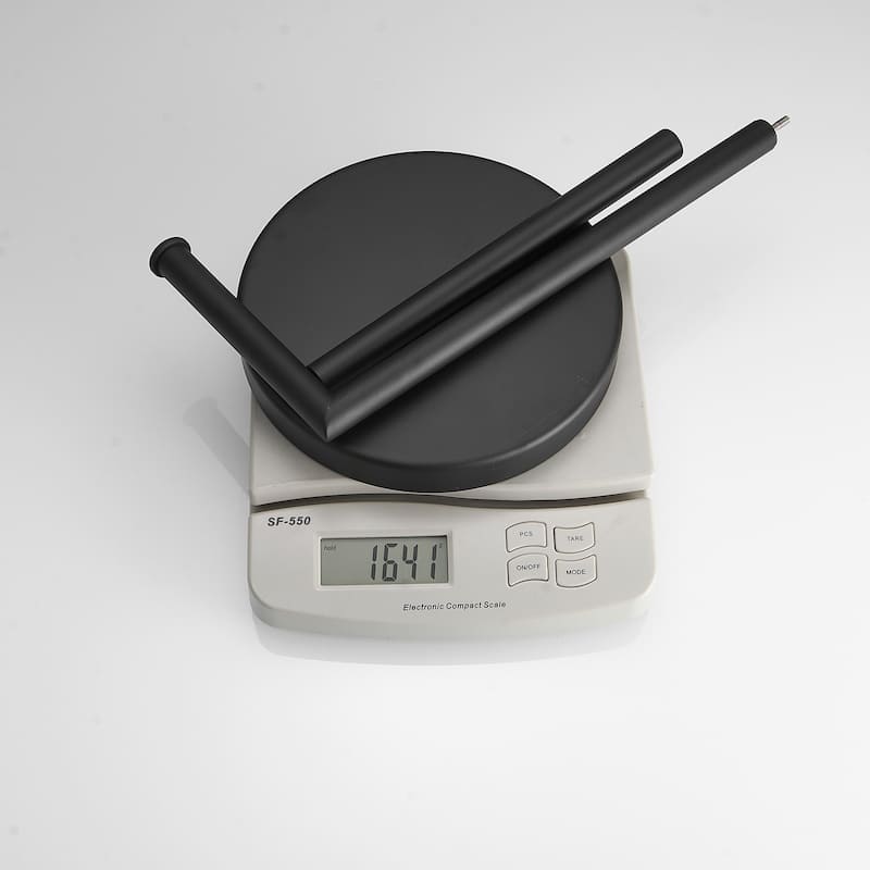 Round Freestanding Toilet Paper Holder with Stainless Steel Base