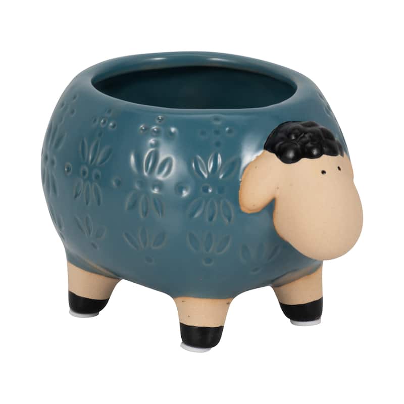 Sagebrook Home Planter, Novelty Animal Shape