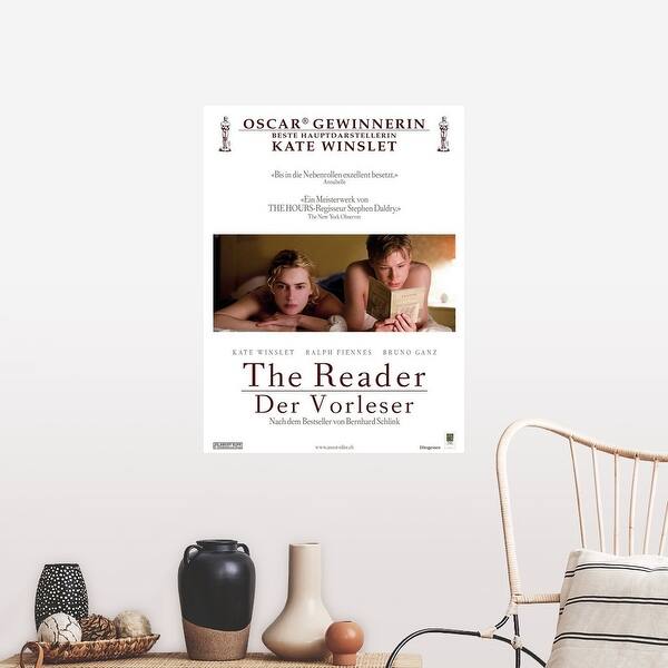 Shop The Reader Movie Poster Swiss Poster Print Overstock