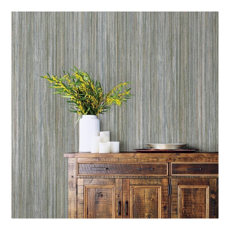 Advantage Audrey Multicolor Stripe Texture Wallpaper - 21 x 396 x 0.025