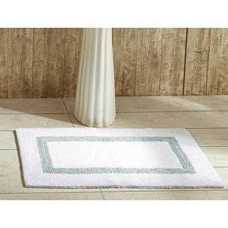Luxury Collection 100% Cotton Bath Carpet Non-Slip 2 Piece Bath Carpet ...