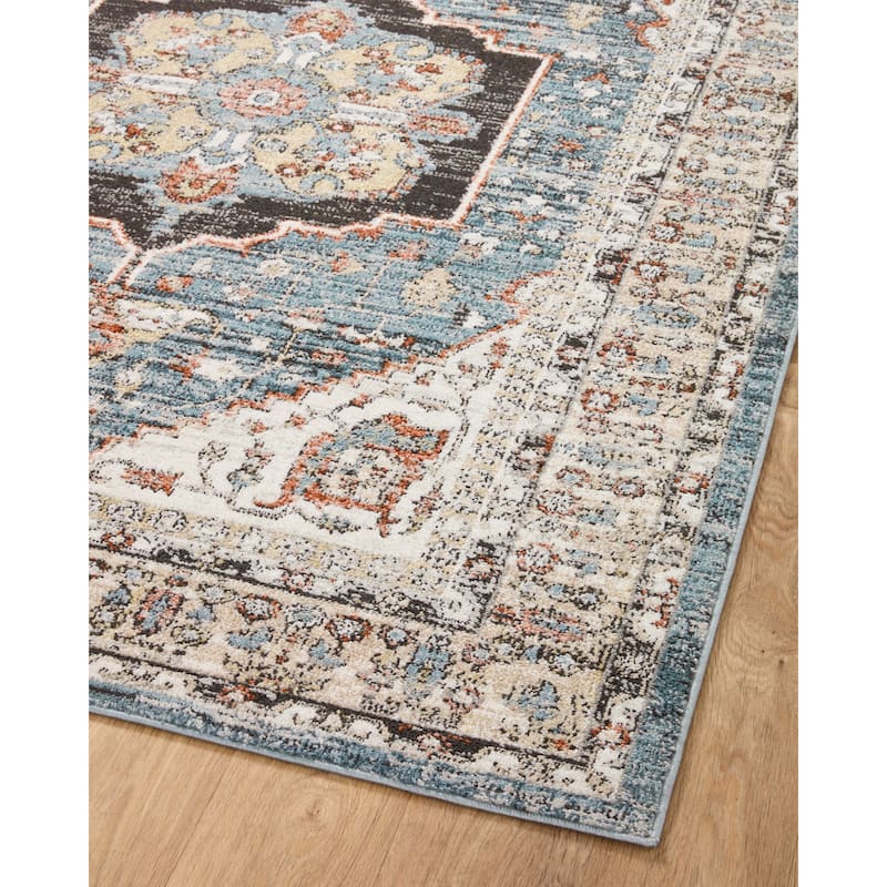 Alexander Home Colette Vintage Medallion Area Rug
