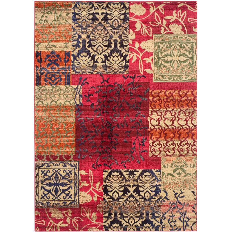 SAFAVIEH Monaco Njomeza Distressed Boho Rug