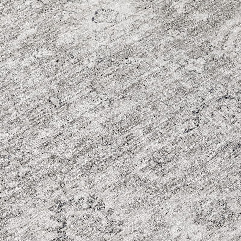 Machine Washable Indoor/ Outdoor Vintage Traditional Chantille Rug