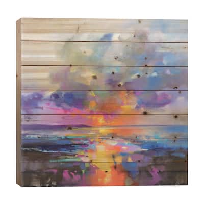 Main Sequence Print On Wood by Scott Naismith - Multi-Color