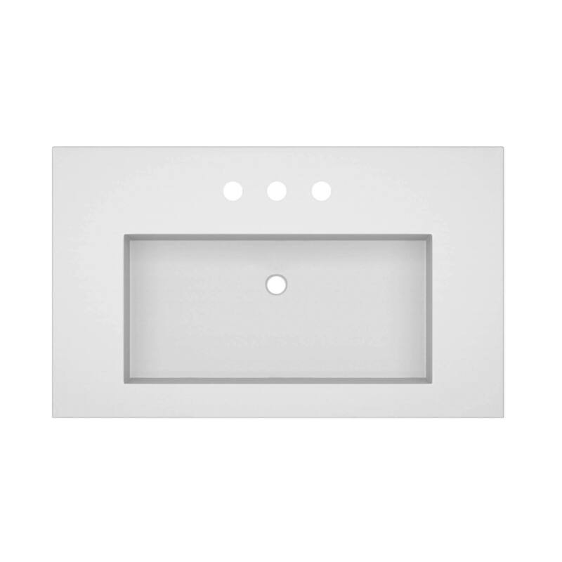 Native Trails NSVT36 Capistrano 37" NativeStone Vanity Top with 3